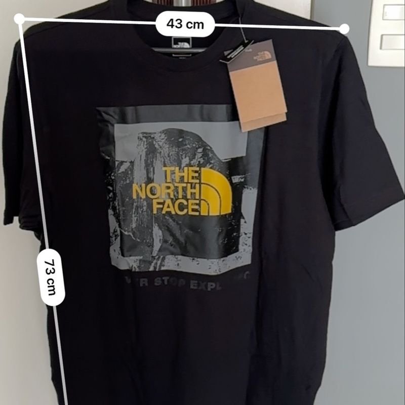 T-shirt The North Face Graphic Print M Cinzento