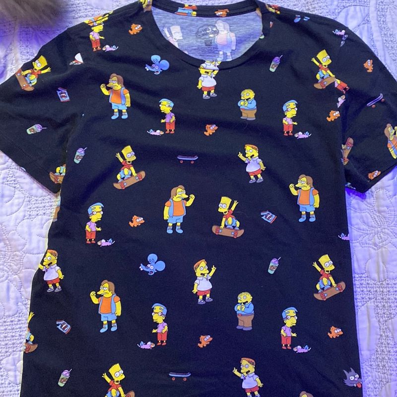 Camisa store social simpsons