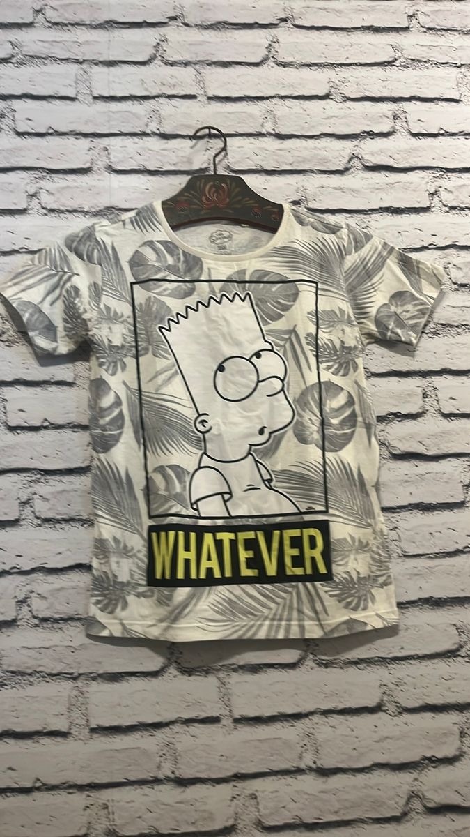 Camiseta The Simpsons Whatever | Roupa Infantil para Menino The ...