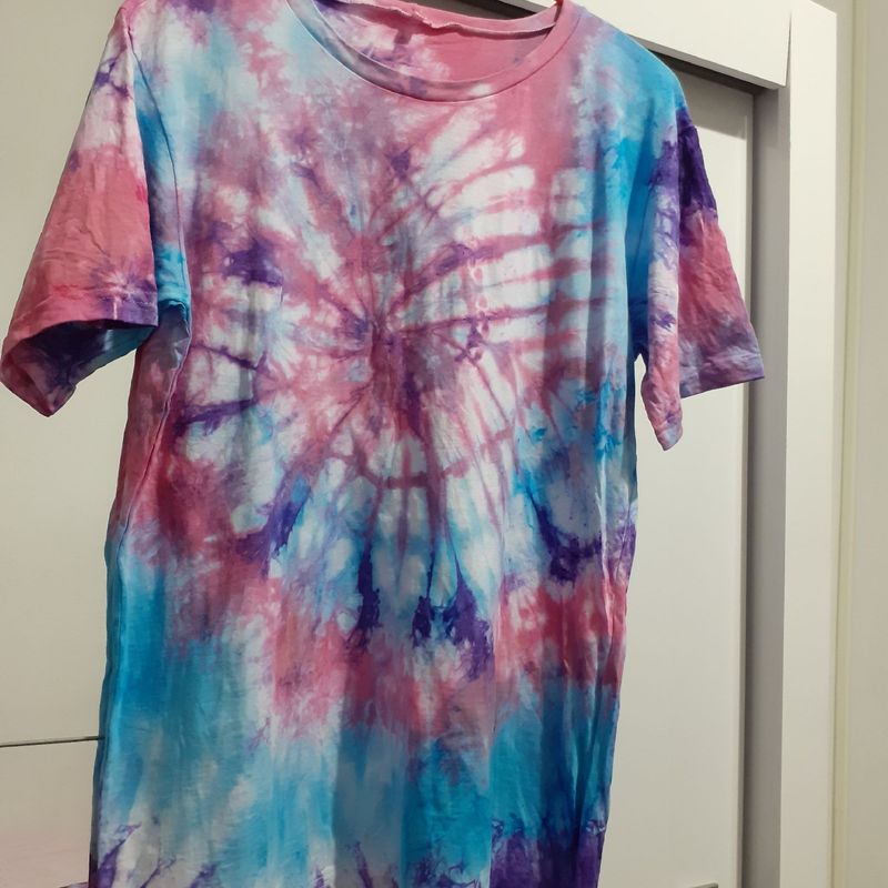 Camiseta tie best sale dye feminina