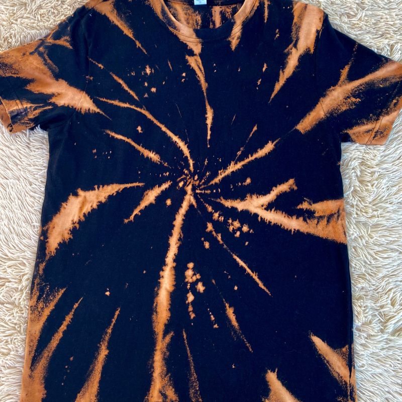 Camiseta Tie Dye Preta