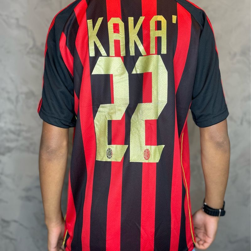 Camiseta Time Retrô Milan Kaka | Adidas Nunca Usado 102573802 | enjoei