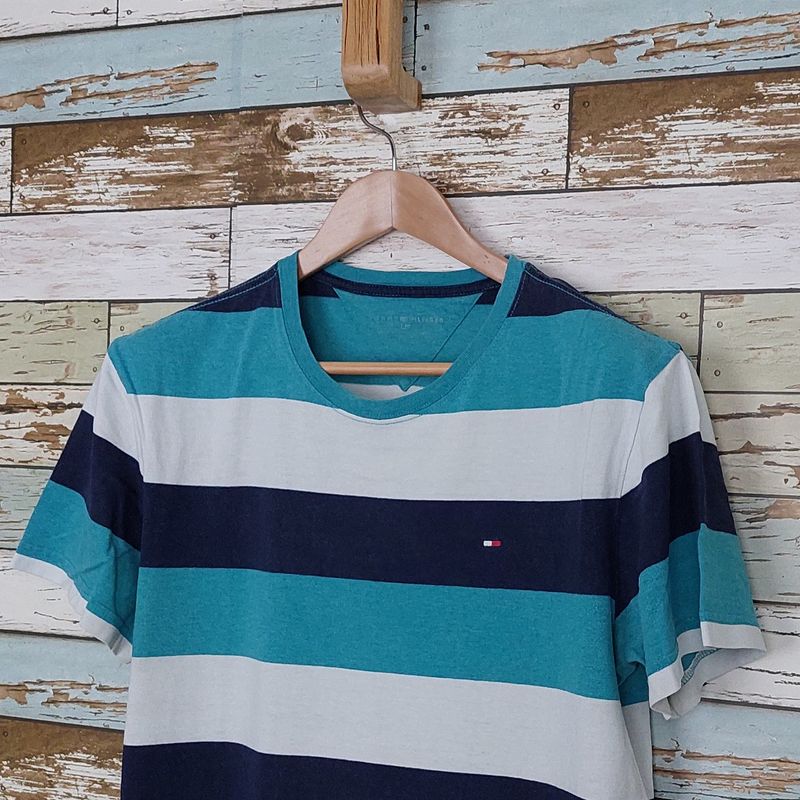 Camiseta Masculina Tommy Hilfiger Preta