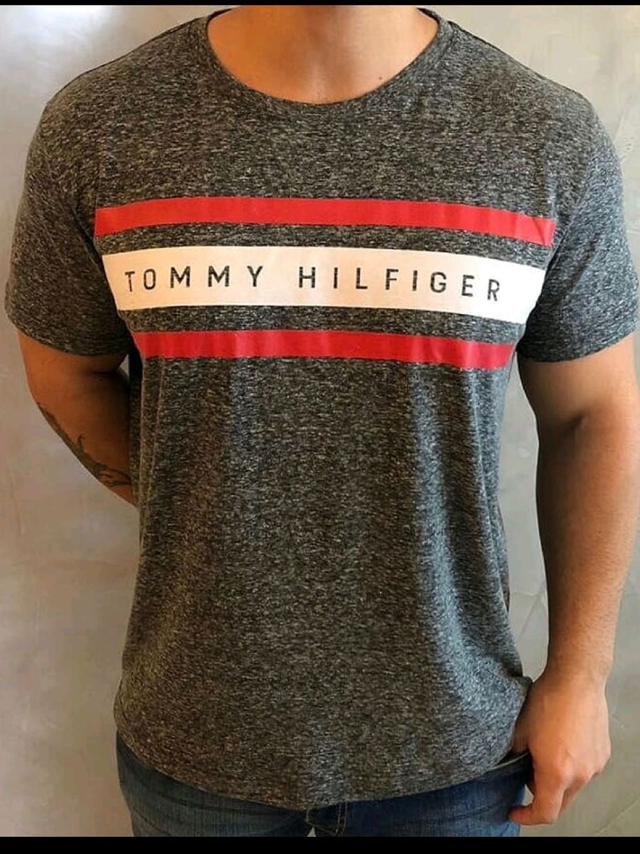 Camiseta Tommy Hilfiger Original Importada Promoção | Camisa Masculina Tommy -Hilfiger Usado 31845737