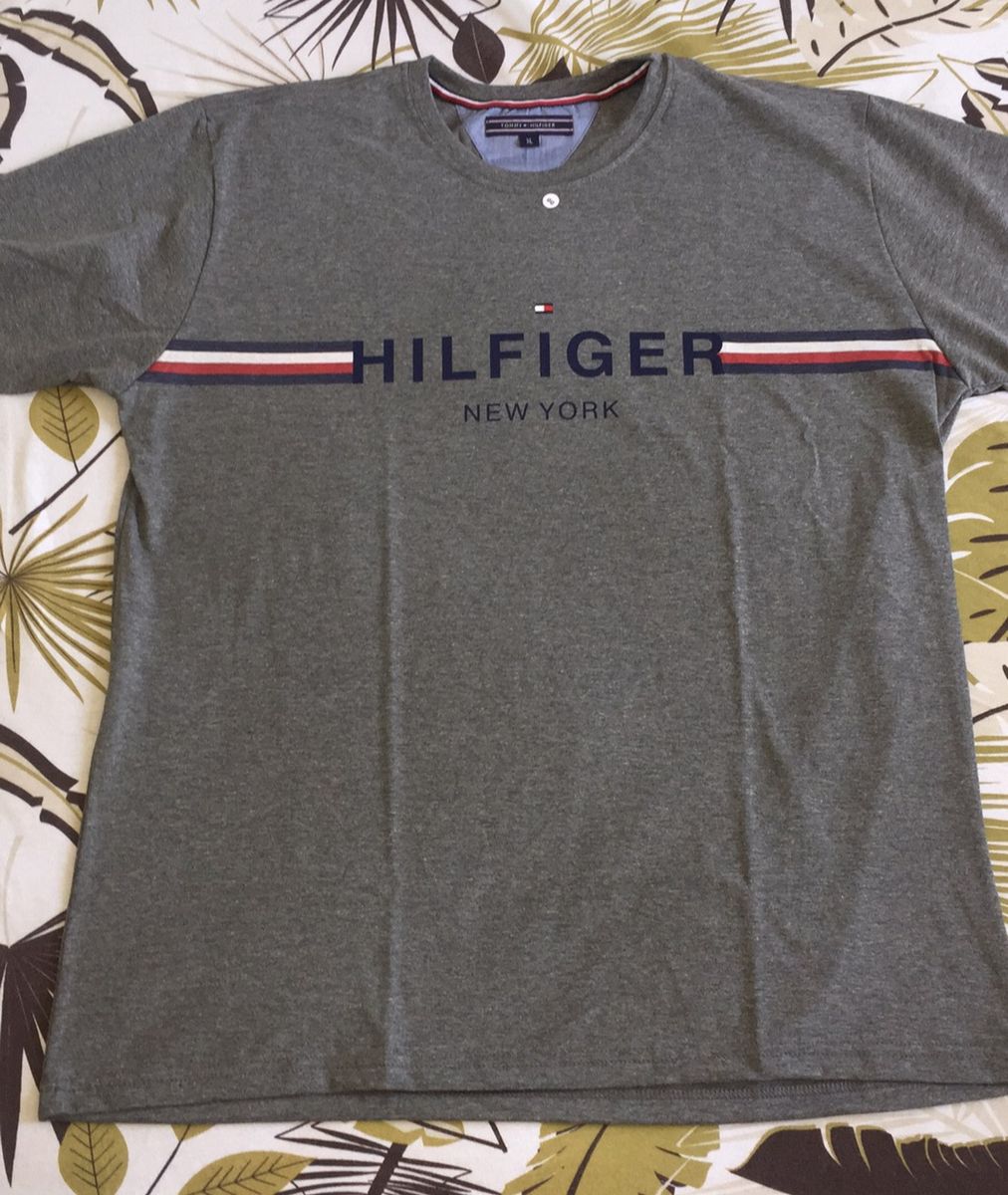 camiseta masculina tommy hilfiger