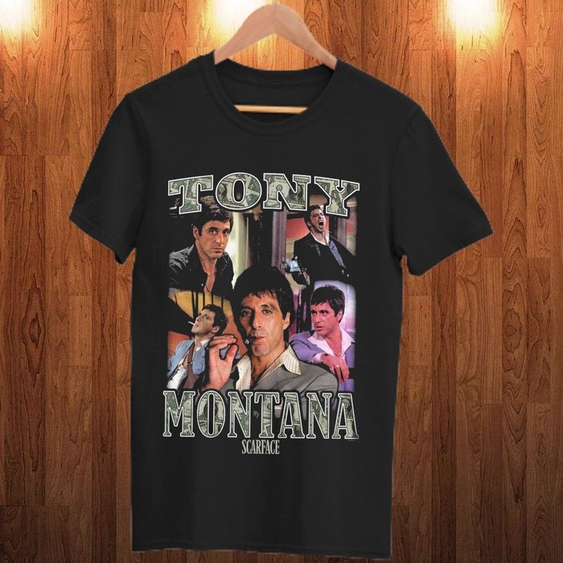 Camiseta Tony Montana Scarface P Ao Gg Camiseta Masculina Scarface Nunca Usado 88222261 enjoei