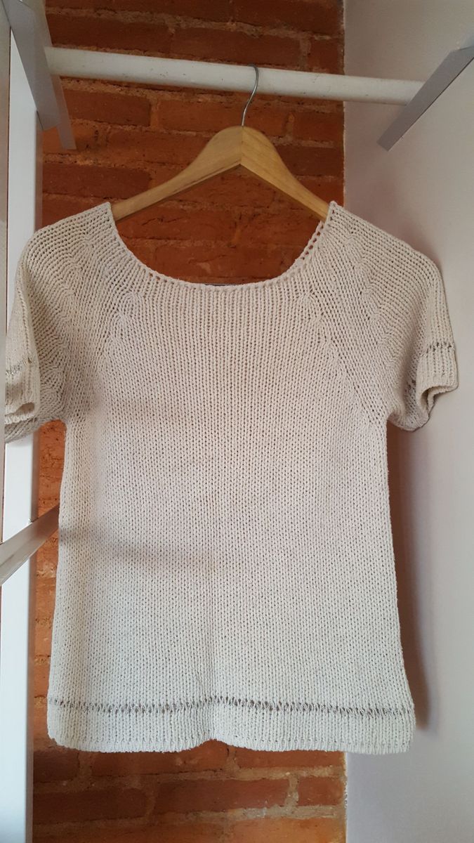 Camiseta Tricot Manooch | Blusa Feminina Manooch Usado 22111140 | enjoei