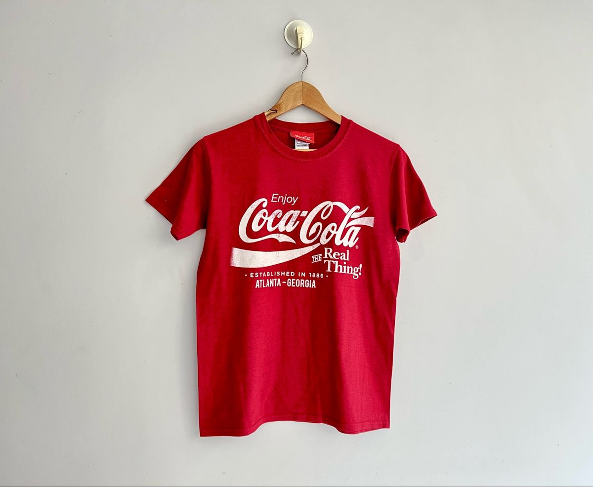 T-shirt Humour "Enjoy Cocaine" - Parodie Coca-Cola Style Délavé, Tailles S à 4XL
