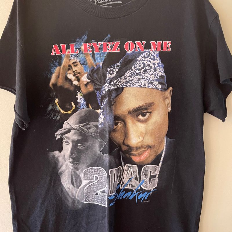 Camiseta Tupac / 2pac Graphic Tee, Camiseta Masculina Bravado Usado  90576229