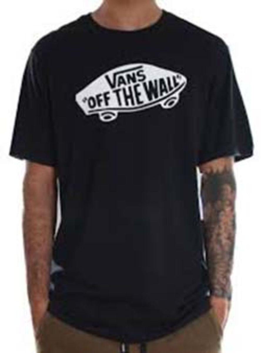 camiseta vans off the wall