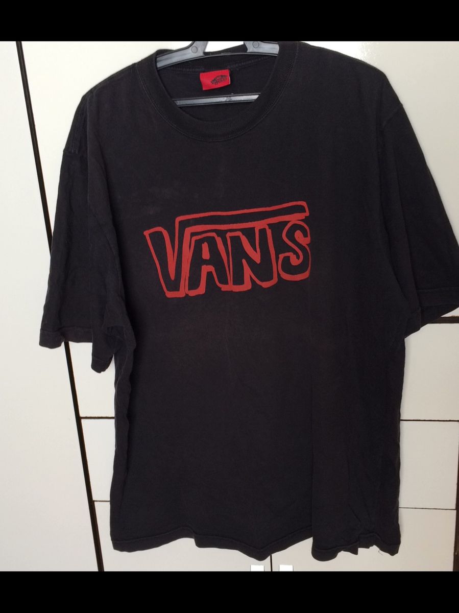 camisa vans preta