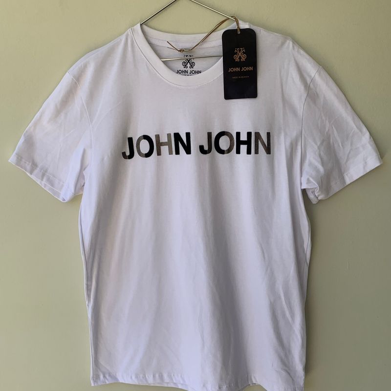 Camiseta John John Made In Heaven Azul Caveira | Camiseta Masculina John  John Nunca Usado 91477888 | enjoei
