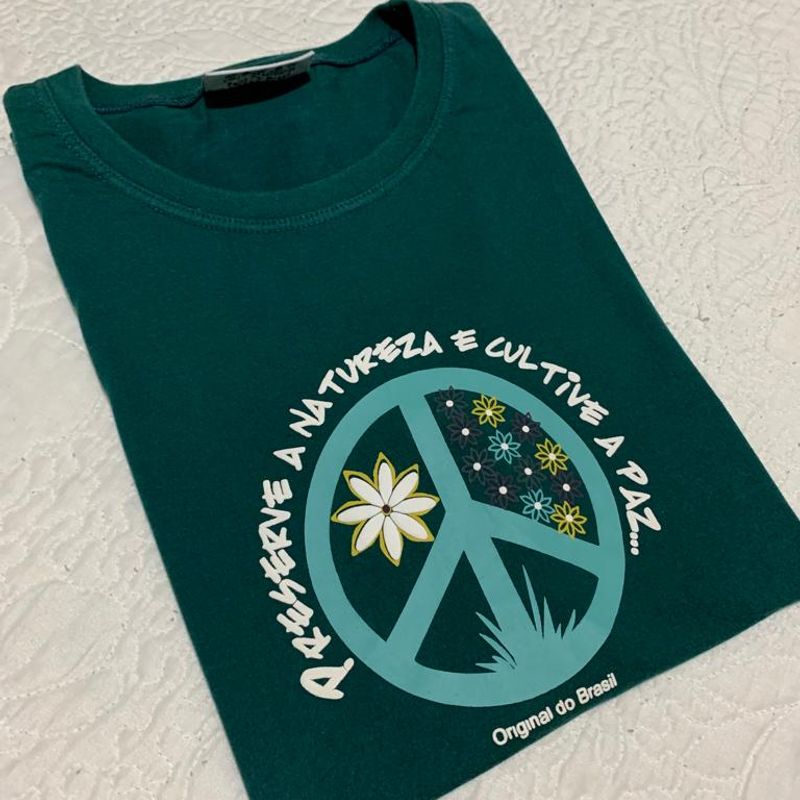 Camiseta Verde da Minas Brasil em Algodão 100 %, Camiseta Feminina Minas  Brasil Usado 79257211