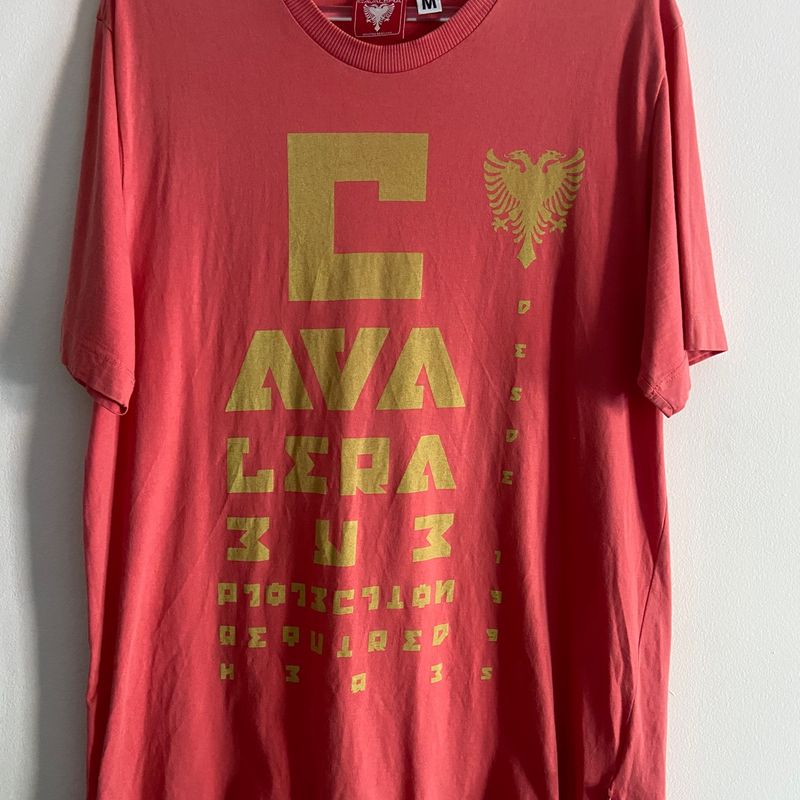 Camiseta Cavalera Estampada Vermelha - Compre Agora