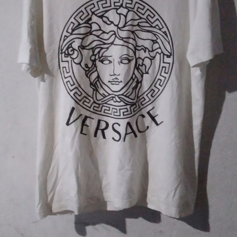 Camiseta Versace Medusa Branca