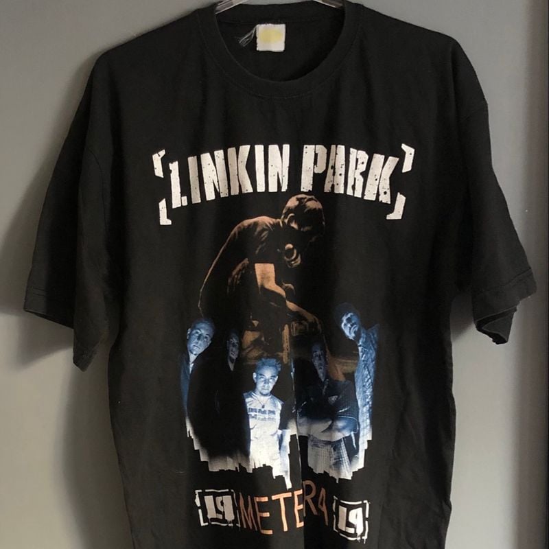 00s LINKIN PARK Faint Tシャツ　Vintage M&O Camiseta Vintage Linkin Park | Linkin Park Usado 102299925 | enjoei