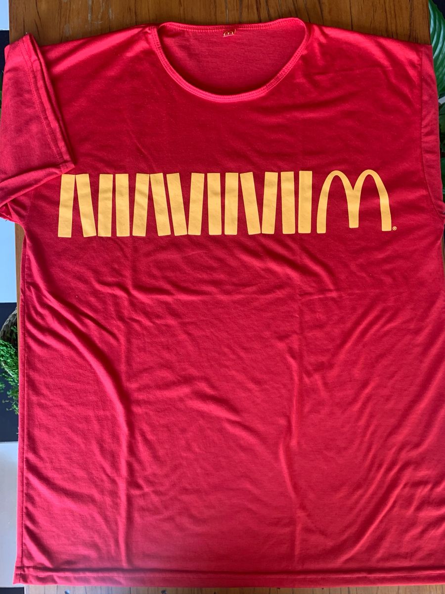 Camiseta Vintage Mcdonalds | Camiseta Masculina Usado 67060040 | enjoei