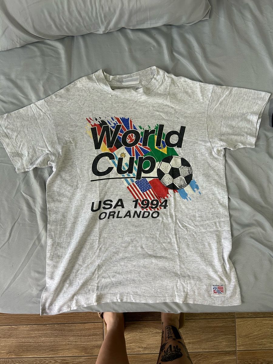 Camiseta Vintage World Cup 94 | World Cup Usado 112291635 | enjoei
