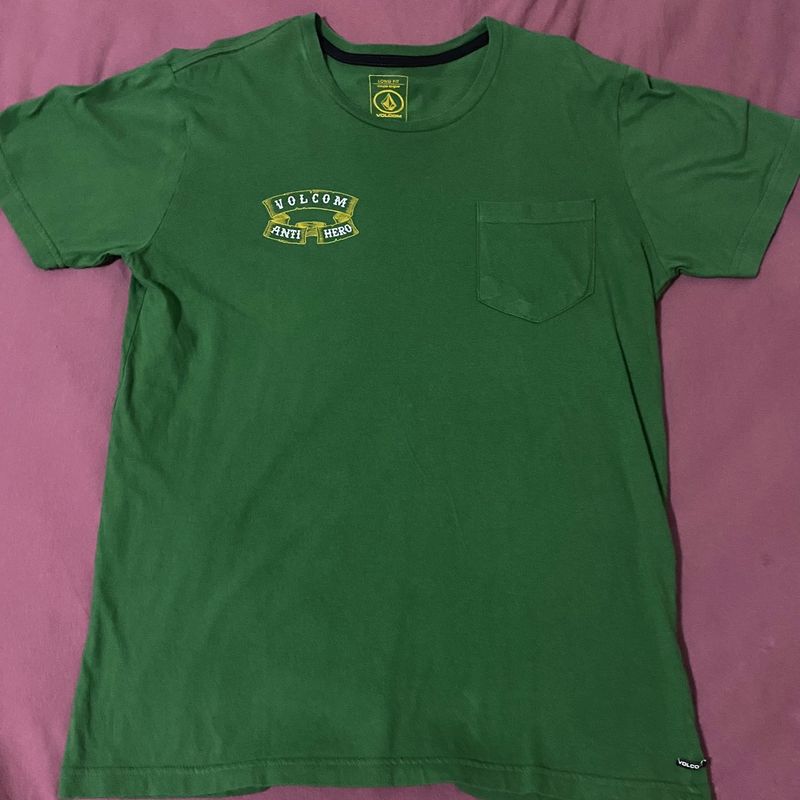 Camiseta Volcom Squable Verde Niño 8-14 años