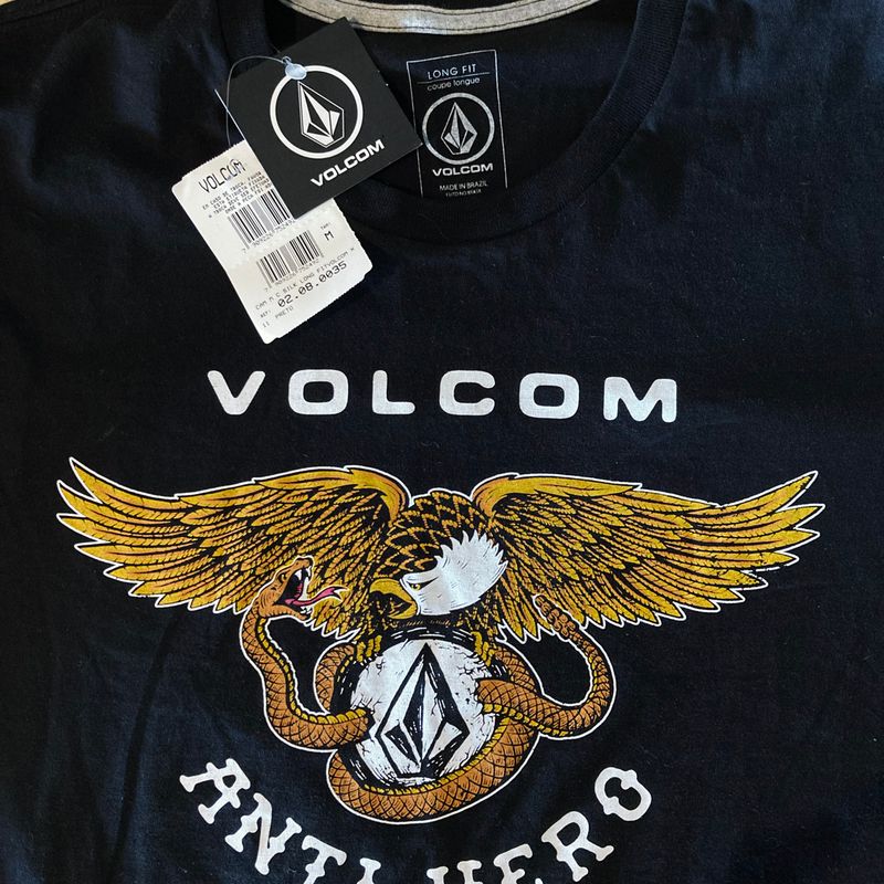 Camiseta Volcom X Anti-Hero Collab Rara Volcom Nunca Usado