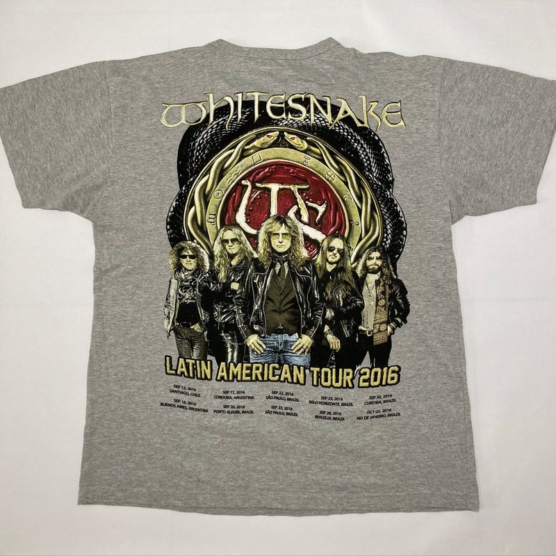 WHITESNAKE Fall Tour 94 tee ミュージシャン
