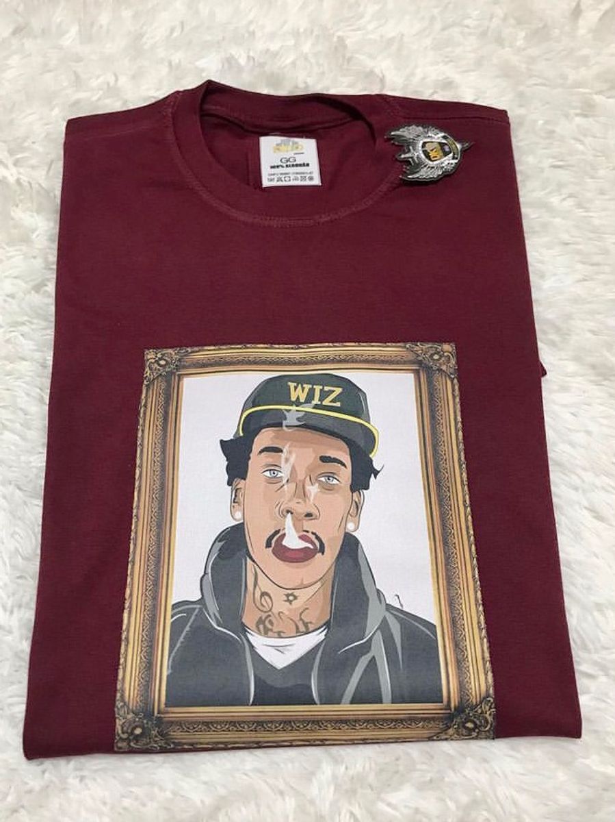 Camiseta Wiz Khalifa | Dko Nunca Usado 75643928 | enjoei