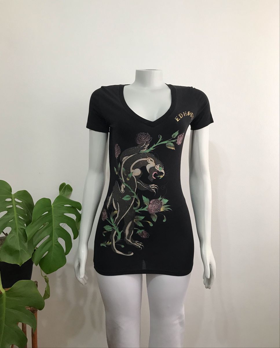 Ensemble Ed Hardy Bordeaux Y2K - Taille L Femme - Style Rétro Années 2000