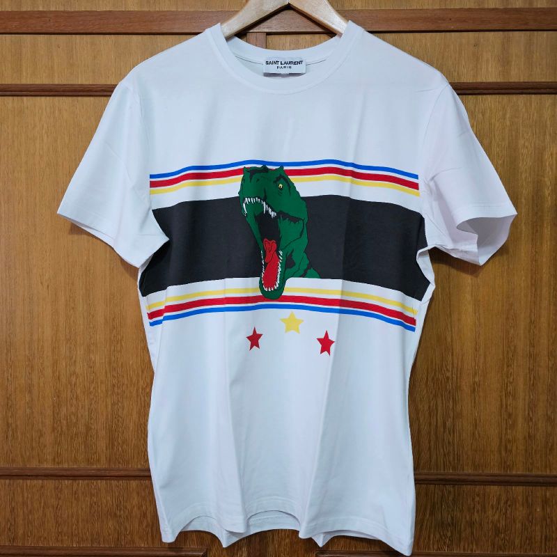 Camiseta Ysl Saint Laurent Dinosaur Saint Laurent Usado 110487885 enjoei