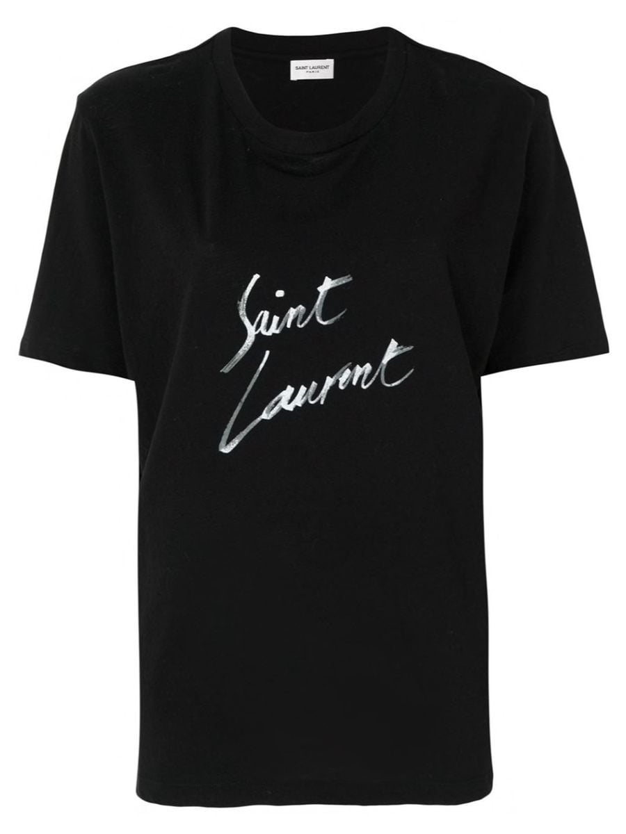 Camiseta Yves Saint Laurent | Camiseta Feminina Ysl Usado 62676036 | enjoei