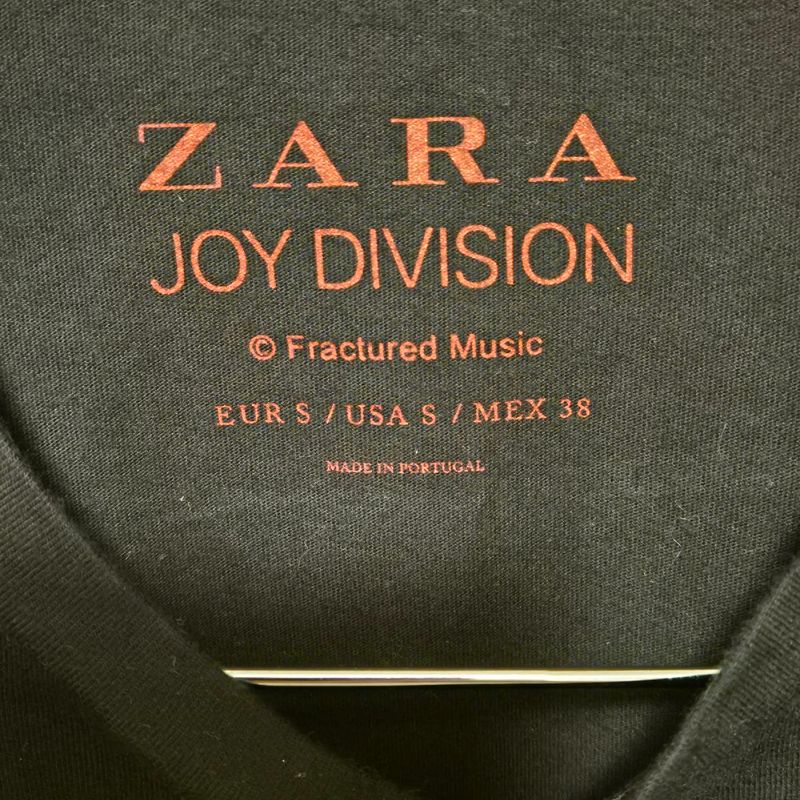 Camiseta joy division zara sale