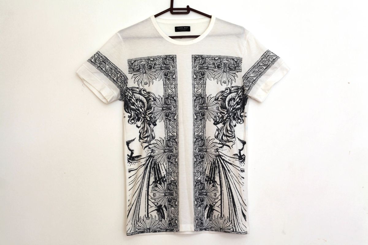 camisa zara man slim fit