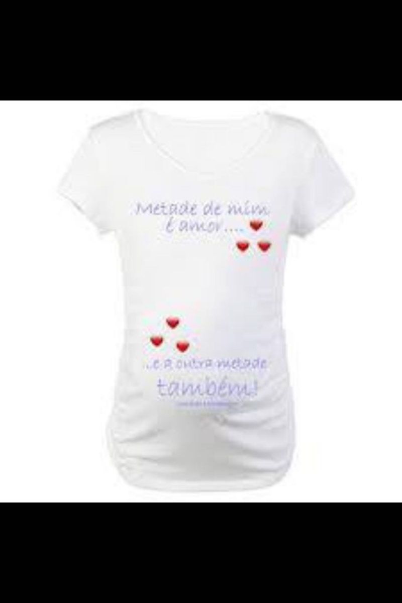 camisetas personalizadas para gestantes