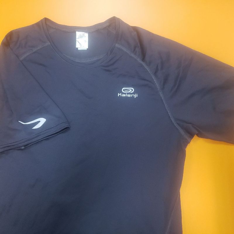 Camisetas Esportivas Kalenji Camiseta Masculina Kalenji Nunca