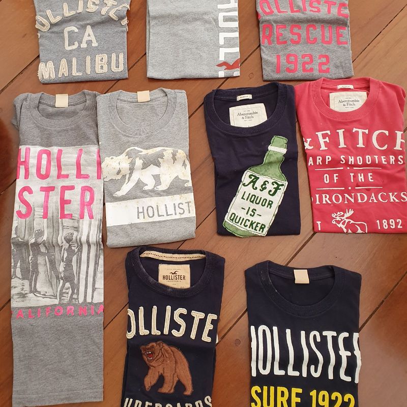 Abercrombie hollister shop american eagle