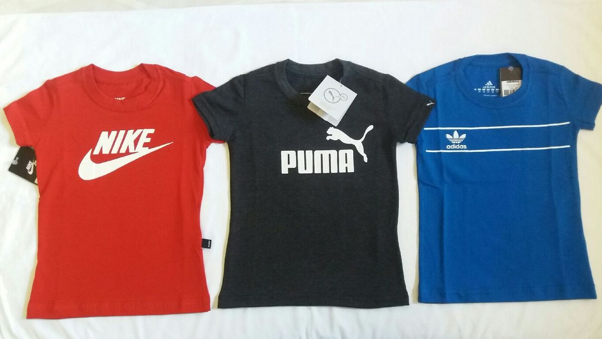 camisas nike e adidas