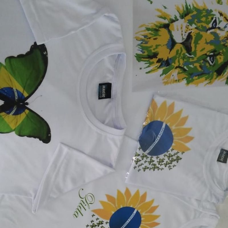 Camiseta Feminina Verão envio imediato estampas a escolher