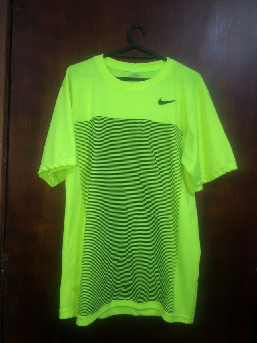 Camisa da store nike verde fluorescente