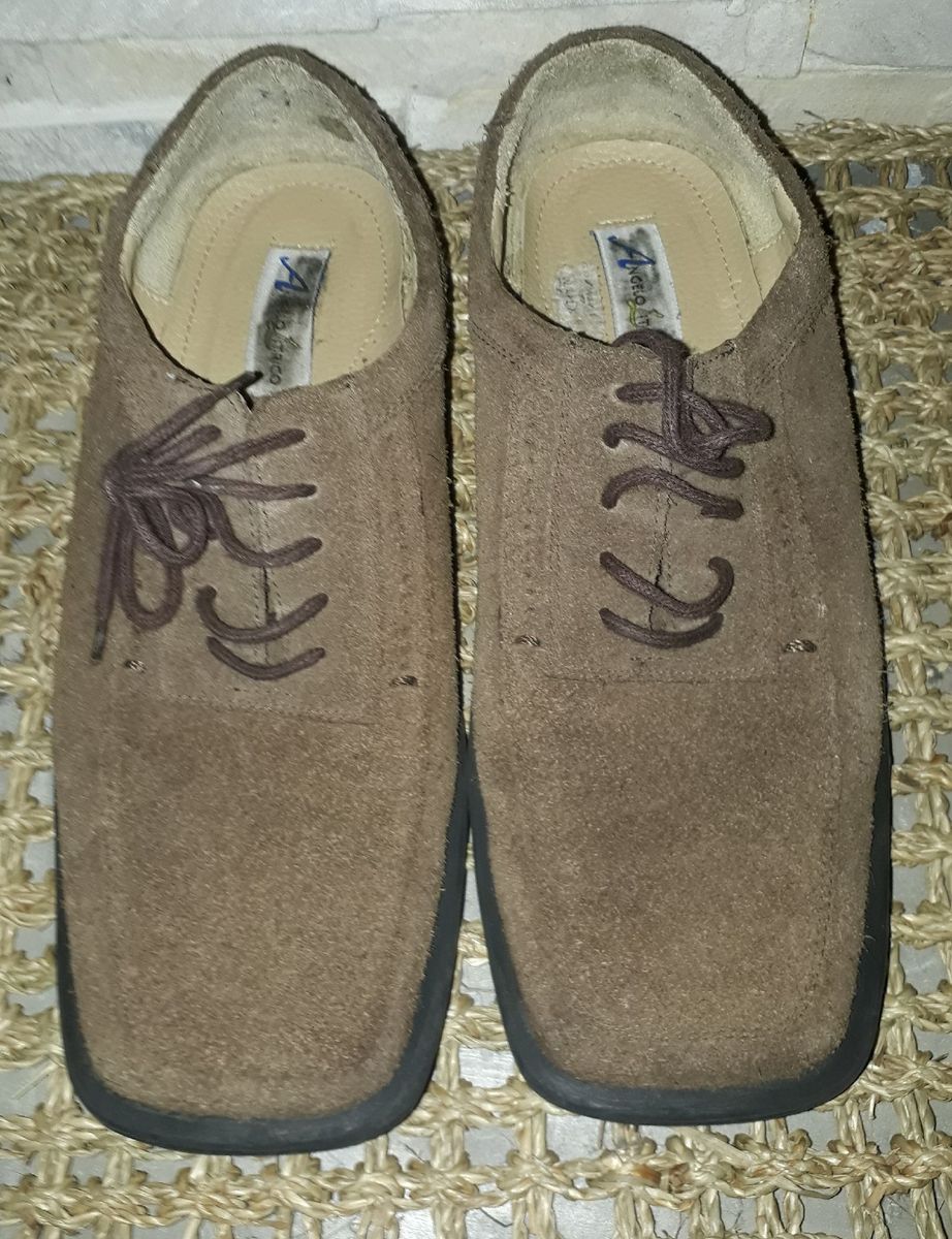 sapato quadrado masculino