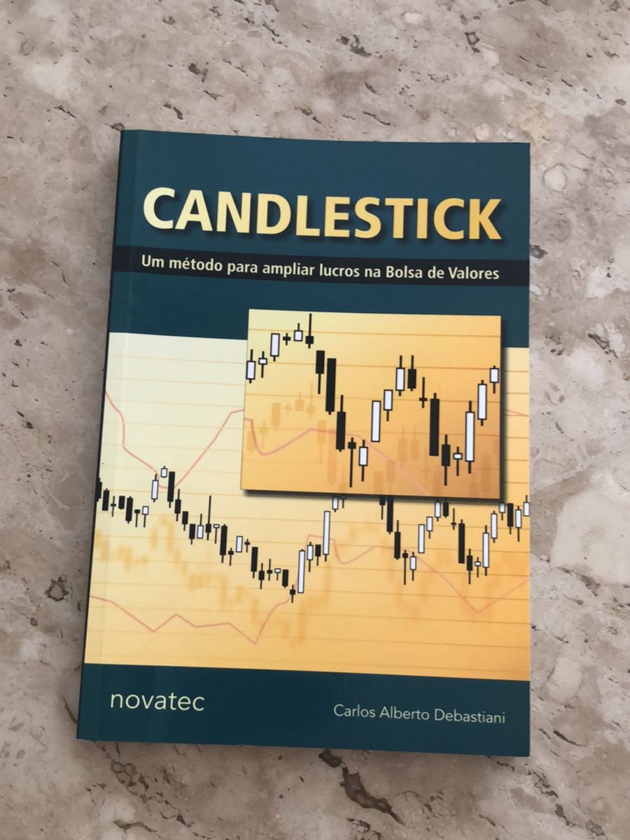 Candlestick Um Método para Ampliar Lucros Na Bolsa de Valores Livro Novatec Nunca Usado