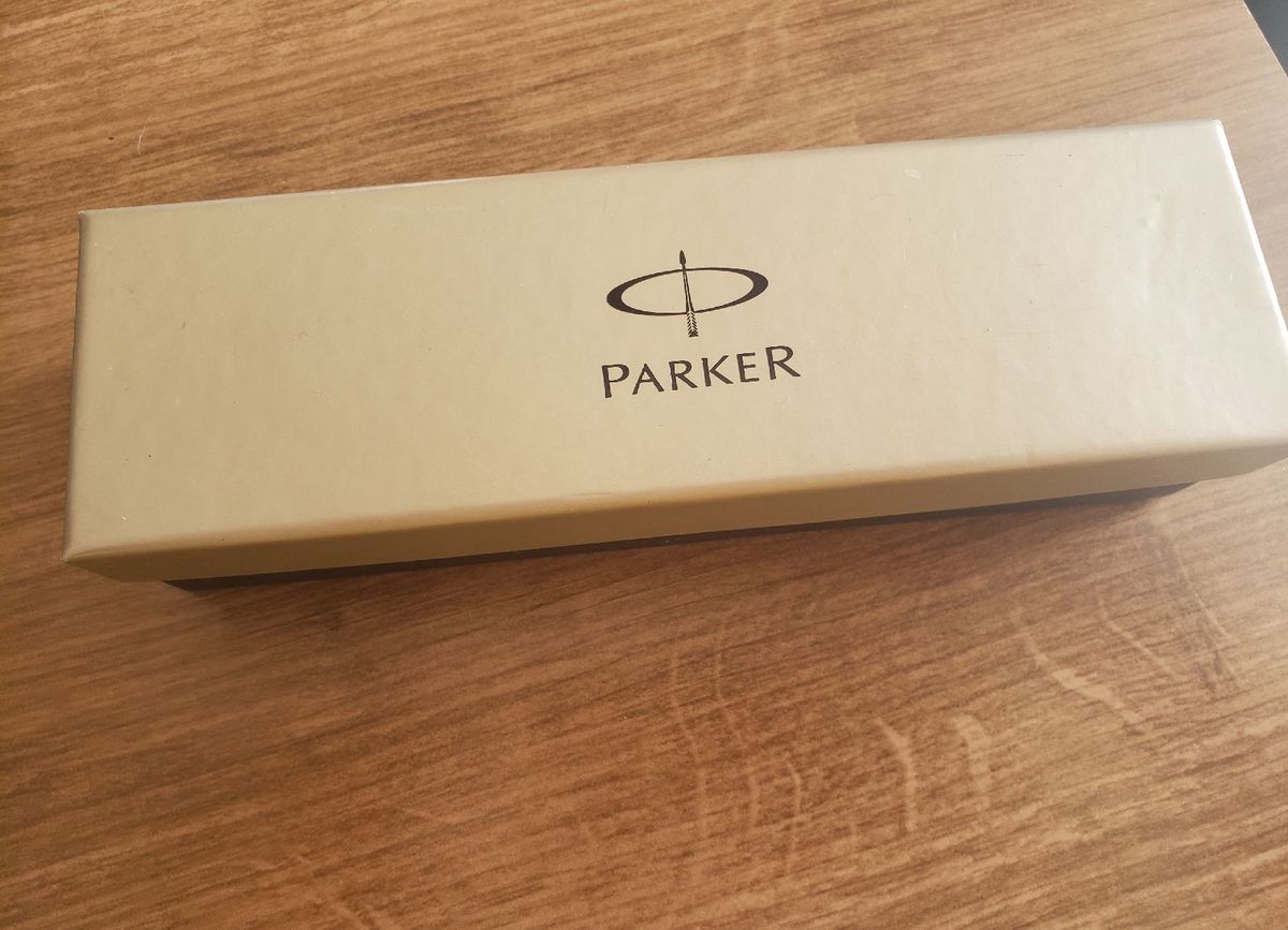 Caneta Roller Ball Parker Vector Aço Inox Ct S0723490, Parker