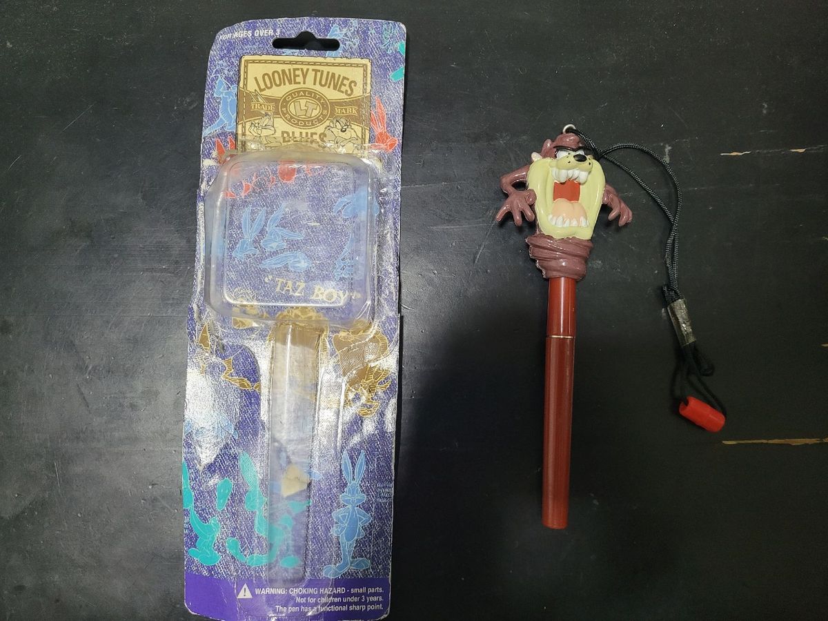 Caneta Taz Mania - Looney Tunes | Cacareco Looney Tunes Usado 75079743