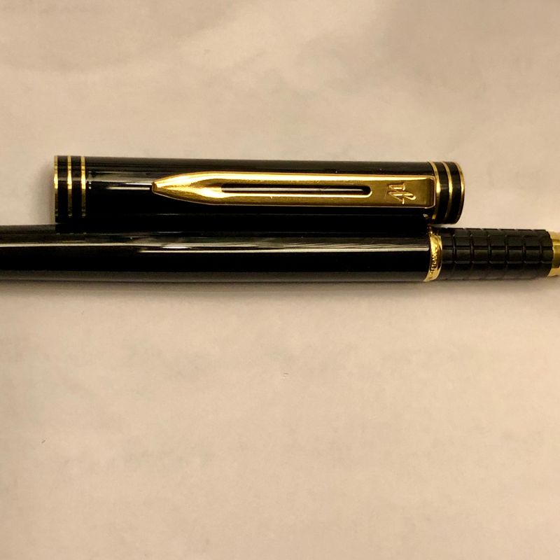 Caneta Tinteiro Waterman Ideal Paris Pena 18k 750 | Item de