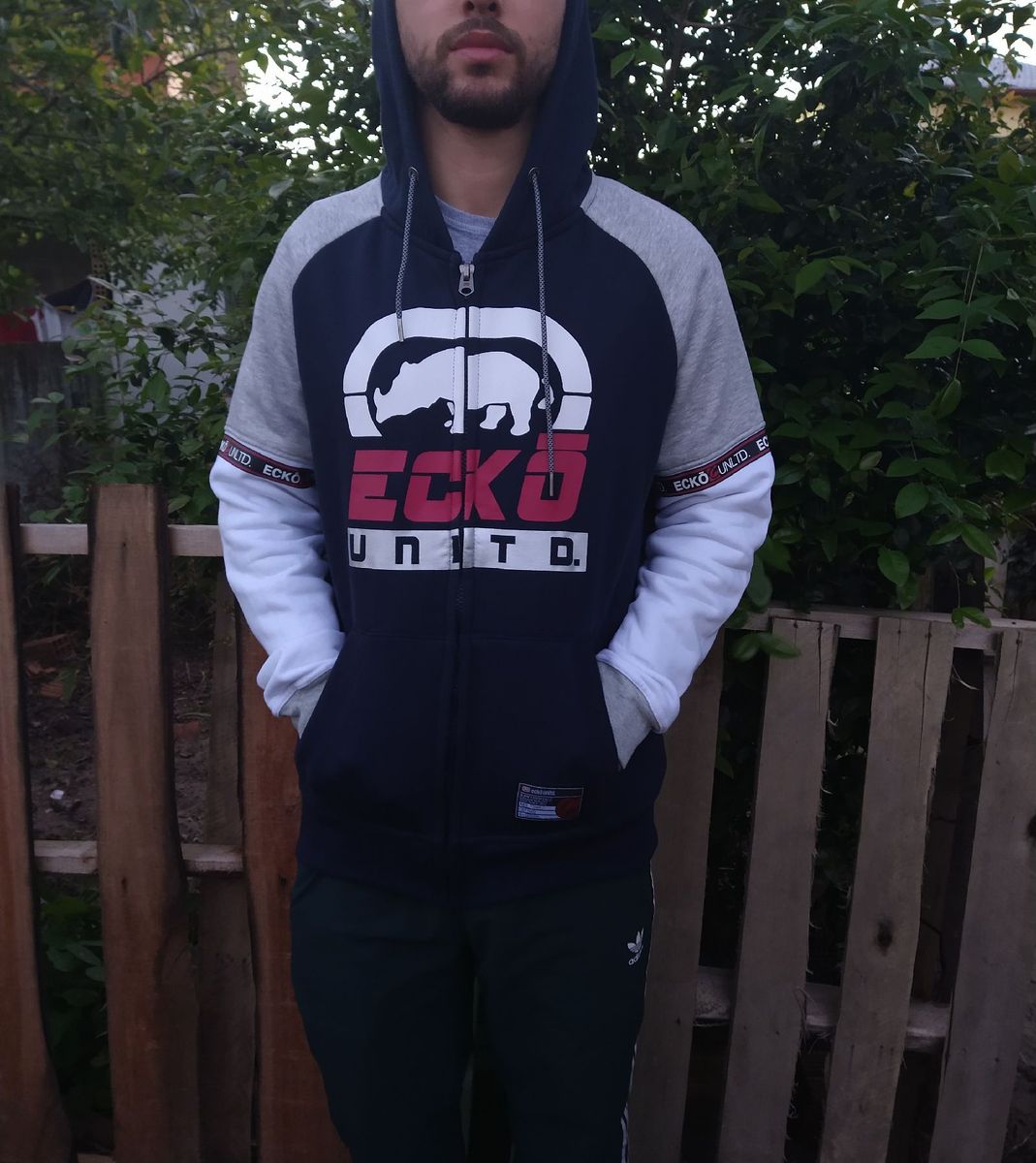 Casaco moletom hot sale ecko unltd