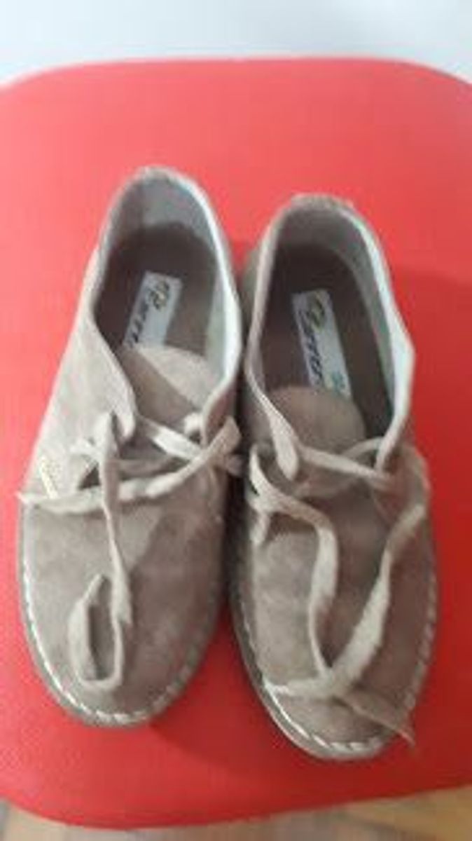 sapato de camurça canon