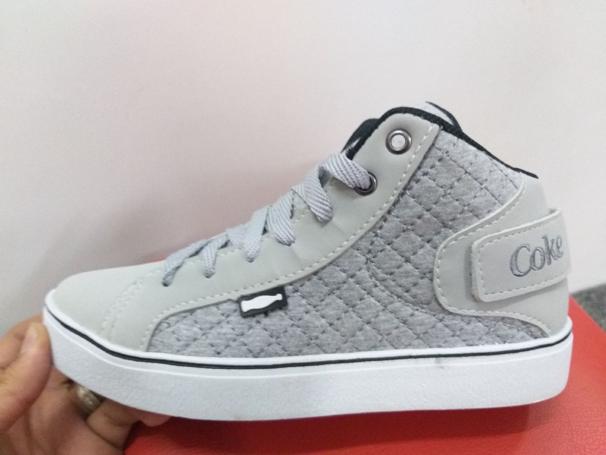 tenis coca cola feminino alto