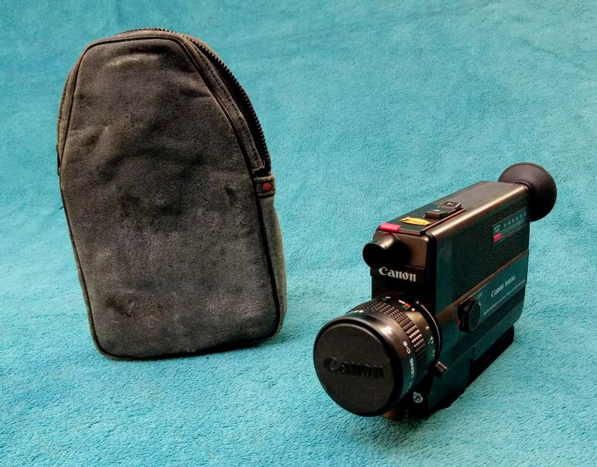 Canon 310xl Super 8 8mm Câmera de Cinema Filme 8.5-25.5mm do