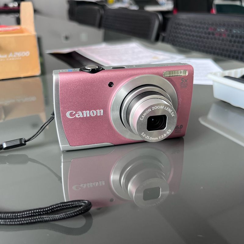 Canon PowerShot A2600 Pink 16.0MP Digital Camera English