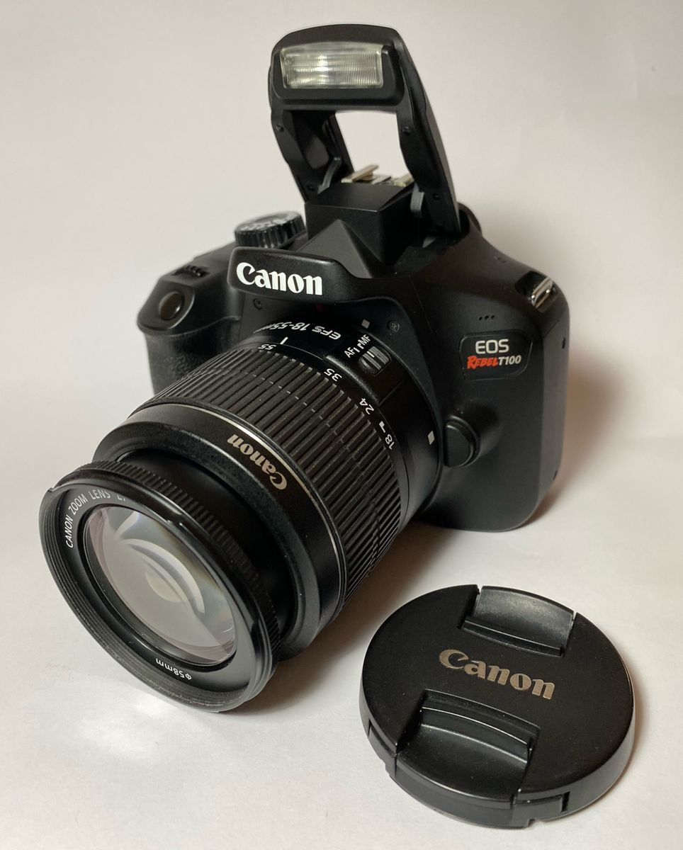 Canon Eos Rebel T100 Máquina Fotográfica Digital Canon Usado 74456605