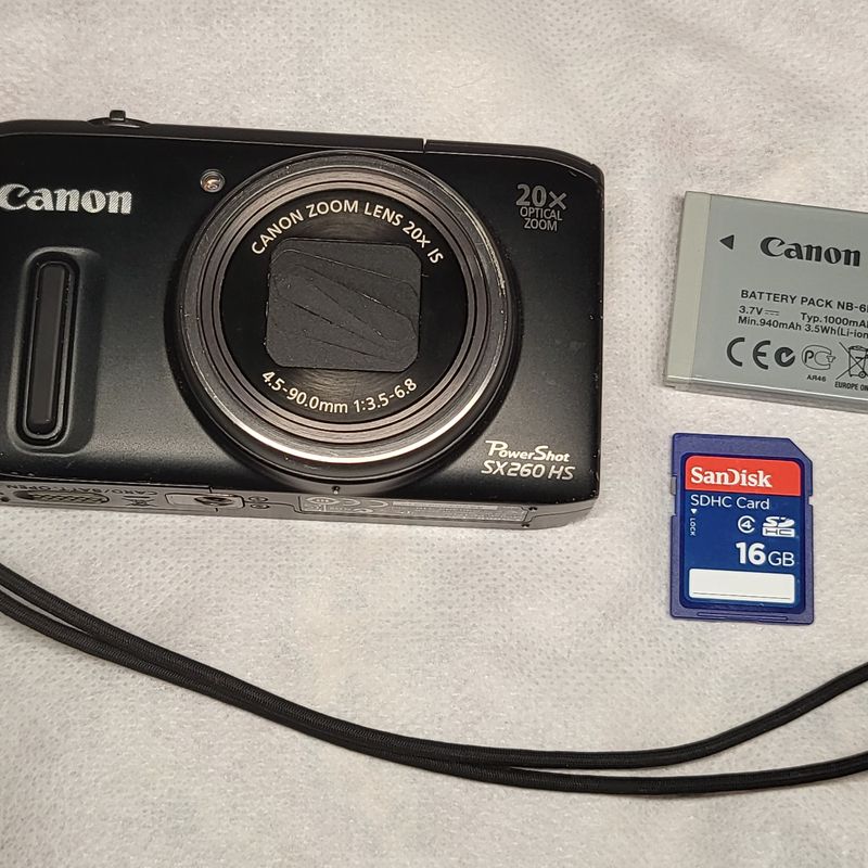 Canon PowerShot SX260HS ジャンク品 Canon Powershot Sx260 Hs (Leia O Anuncio) | Máquina Fotográfica