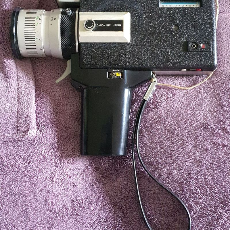 Antiga Camera Fotografica Canon Zoon 8-3 Com Lentes Estojo Original Manual  - Império dos Antigos